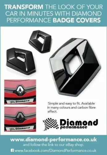 Diamond Performance logo domed sticker, yellow writing - Image 4