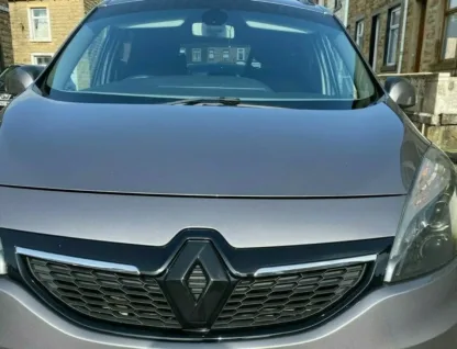FRONT and REAR logo COVER for Renault SCENIC mk3 2013-2016 GLOSS BLACK