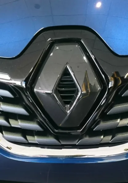 FRONT logo COVER for Renault Kadjar 2015-2020 GLOSS BLACK front only - Image 6