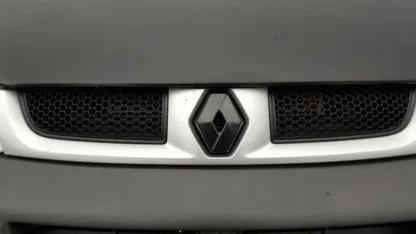 FRONT logo COVER for Renault TRAFIC 2001-2006 in new CARBON EFFECT - Image 4