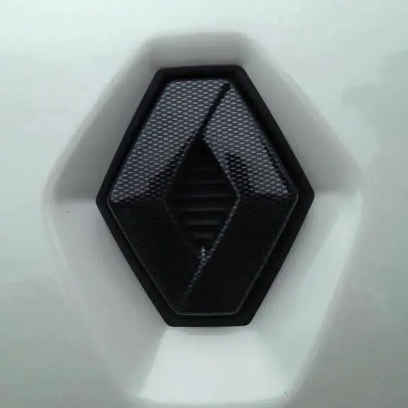 FRONT logo COVER for Renault TRAFIC 2001-2006 in new CARBON EFFECT - Image 6