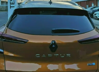 GLOSS BLACK REAR badge COVER for Renault Captur mk2 2019/2020 2021 (rear only)camera