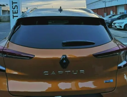 GLOSS BLACK REAR badge COVER for Renault Captur mk2 2019/2020 2021 (rear only)camera - Image 6