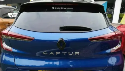 GLOSS BLACK REAR badge COVER for Renault Captur mk2 2019/2020 2021 (rear only) - Image 6