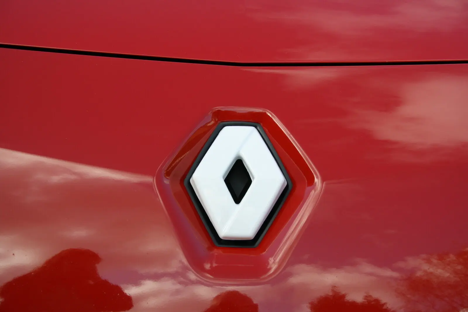 GLOSS BLACK REAR badge COVER for Renault TWINGO 2 FACELIFT 2011-2014 (rear only) - Image 5