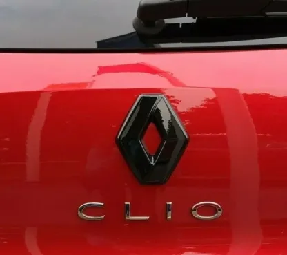 GLOSS BLACK REAR badge logo COVER for Renault Clio 5 2019/2020 2021(rear only) - Image 4