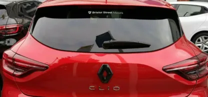 GLOSS BLACK REAR badge logo COVER for Renault Clio 5 2019/2020 2021(rear only) - Image 5
