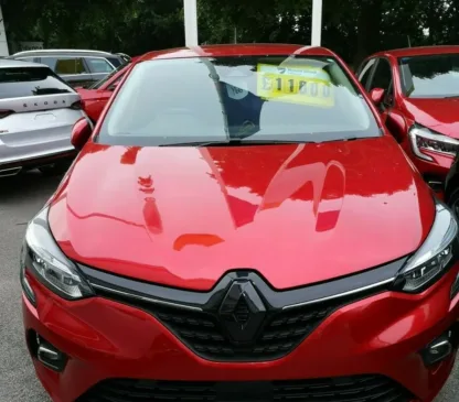 GLOSS black badge covers for Renault Clio 5 2019-2021 pair
