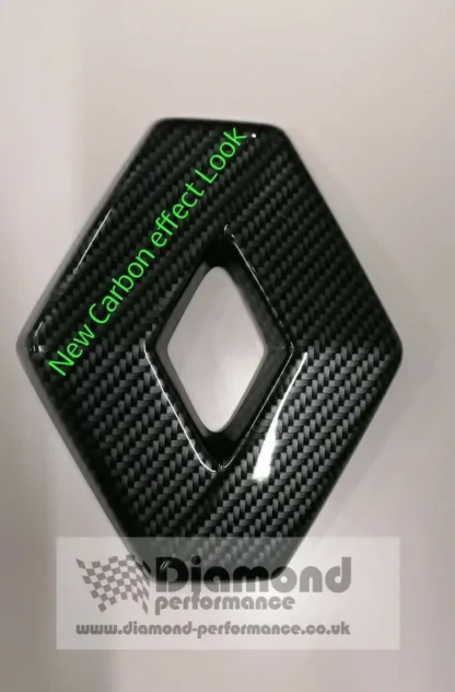 REAR logo COVER Renault Kadjar 2015-2020 CARBON FIBRE EFFECT (rear only) - Image 3