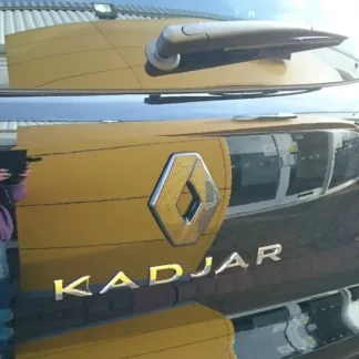 REAR logo COVER Renault Kadjar 2015-2020 CARBON FIBRE EFFECT (rear only)