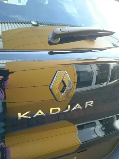 REAR logo COVER Renault Kadjar 2015-2020 CARBON FIBRE EFFECT (rear only)