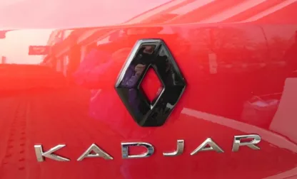 REAR logo COVER for Renault Kadjar 2015-2020 GLOSS BLACK (rear only) - Image 3