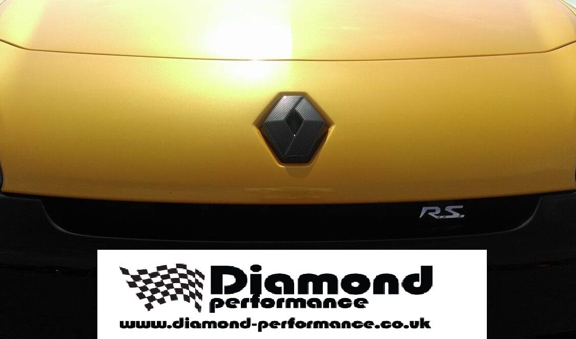 Badge cover for Renault Megane mk3 2009-2013 in CARBON EFFECT pair