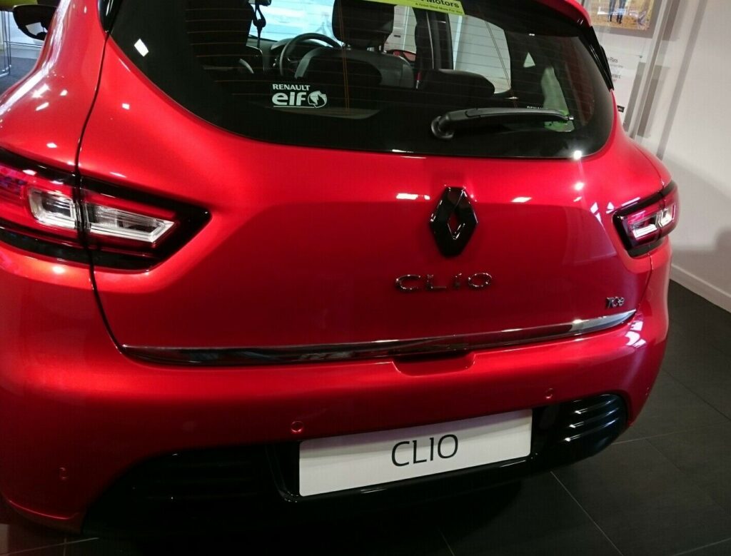 Gloss Black Badge Logo Covers For Renault Clio Front And Rear Pair Diamond