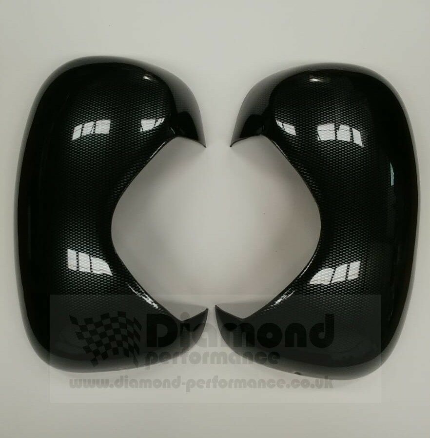 left and right Wing Mirrors COVERS for Renault Trafic 2006-2013 in